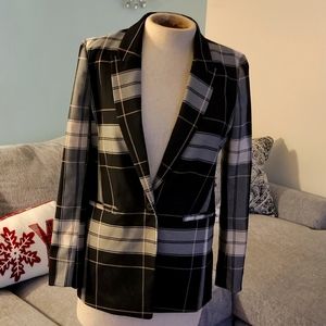 HM Plaid Blazer